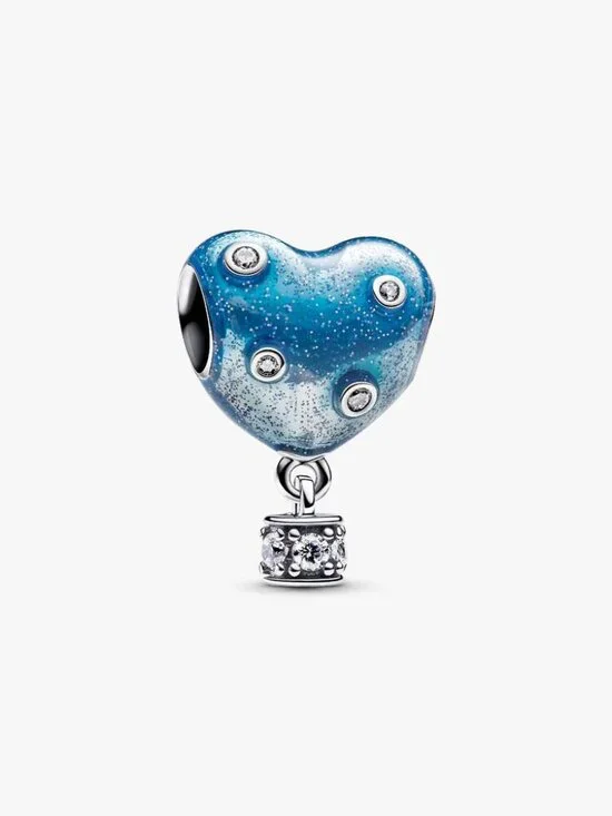 Pandora Hot Air Balloon Heart Charm - Picture 1 of 5